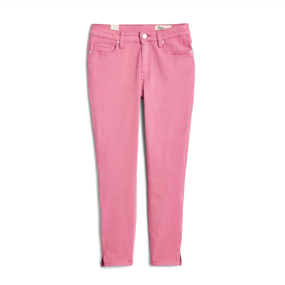 ⭐️NEW⭐️ Cosmic Blue Love Split Capri Skinny Jean
